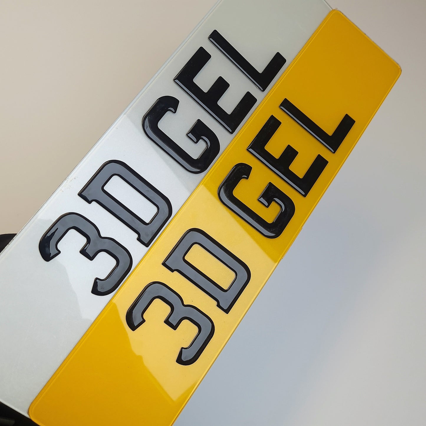 3D Gel - SHOW PLATE ANY TEXT