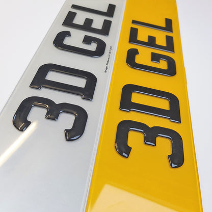 3D Gel - SHOW PLATE ANY TEXT
