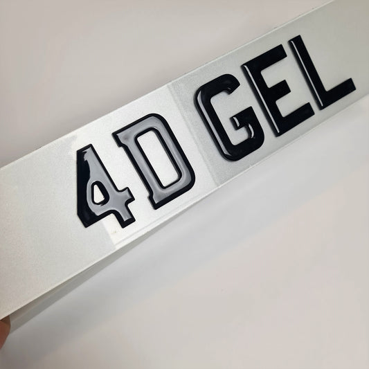 4D Gel - SHOW PLATE ANY TEXT