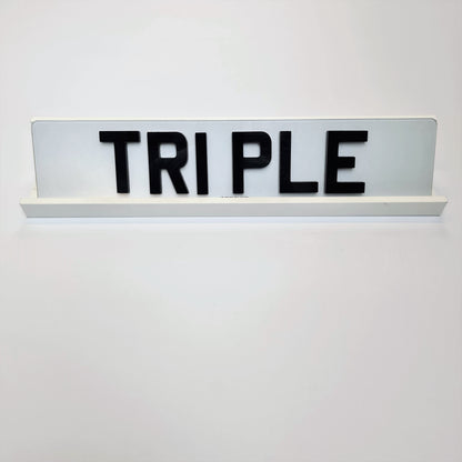 Triple 4D Plate (9mm)