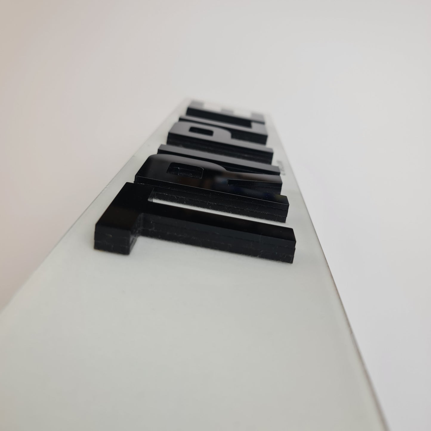 Triple 4D Plate (9mm) - SHOW PLATE ANY TEXT