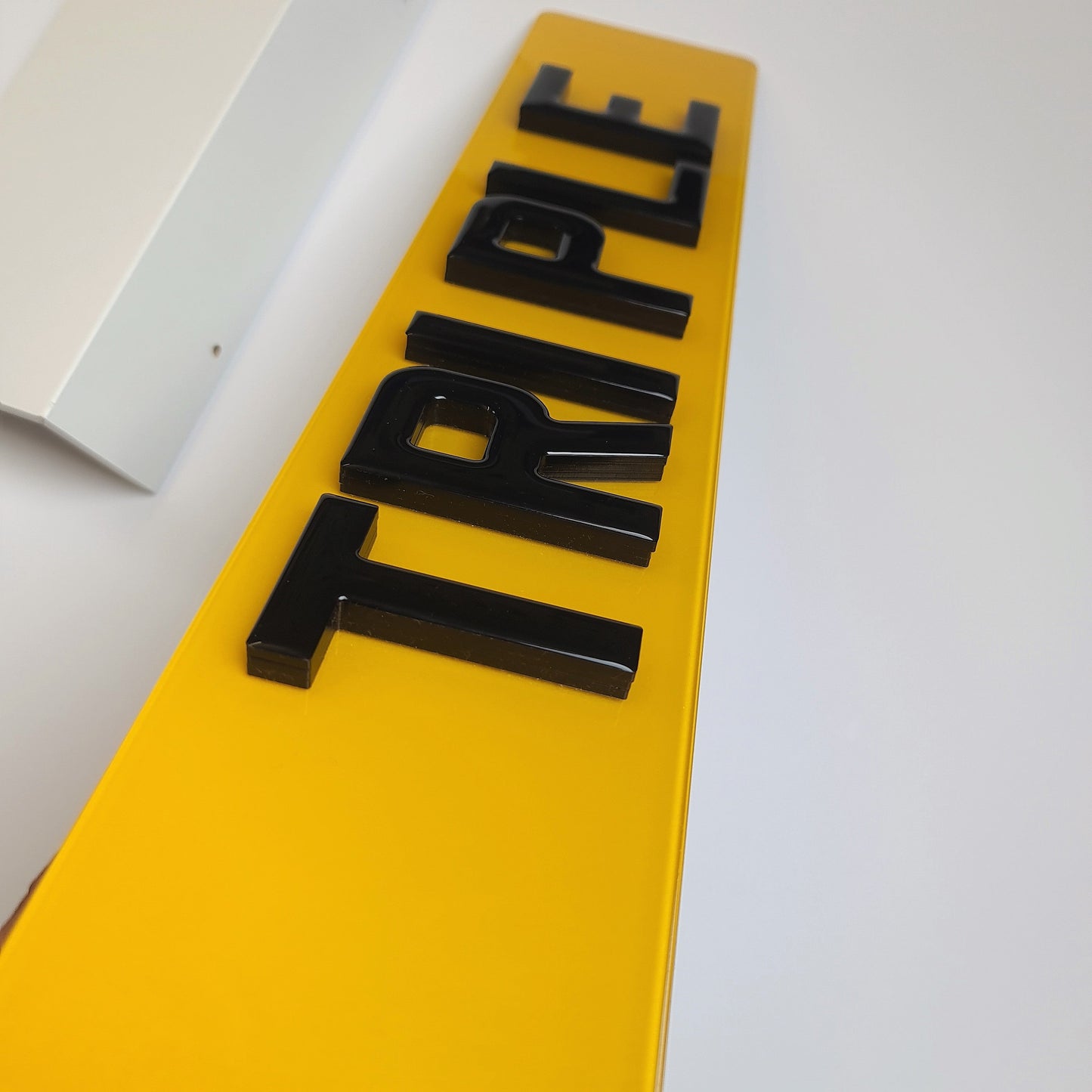 Triple 4D With Gel (11mm) - SHOW PLATE ANY TEXT