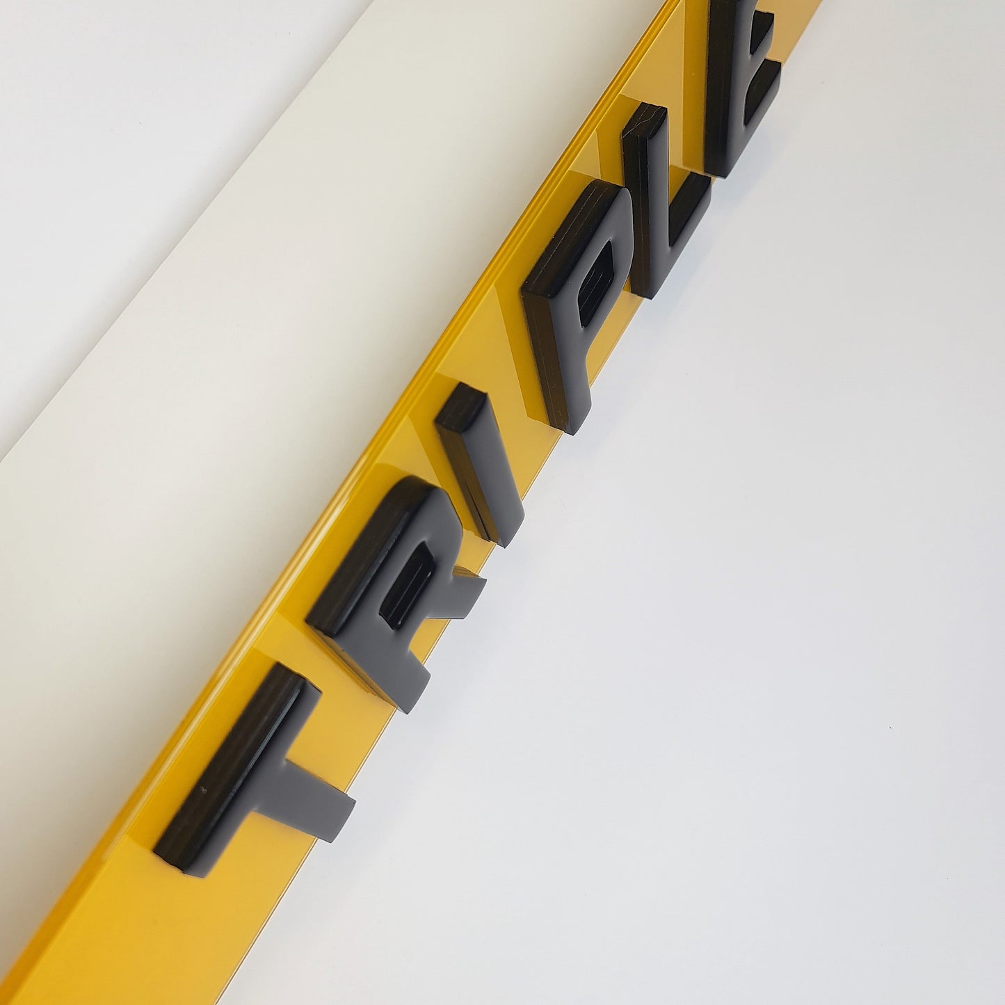Triple 4D With Gel (11mm) - SHOW PLATE ANY TEXT