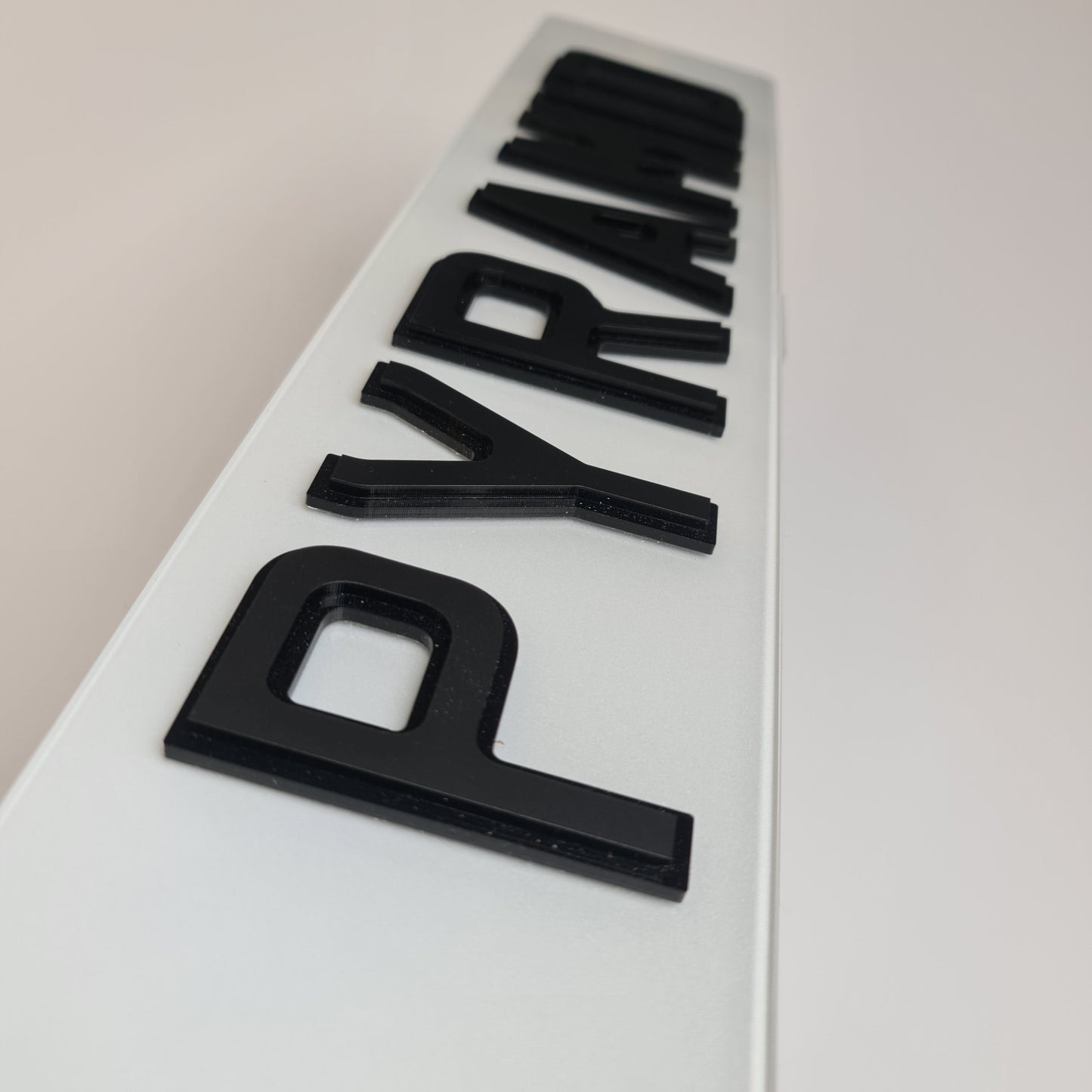 King Pyramid Plate - SHOW PLATE ANY TEXT