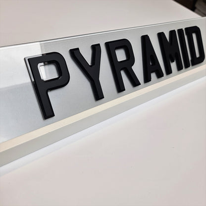 King Pyramid Plate - SHOW PLATE ANY TEXT
