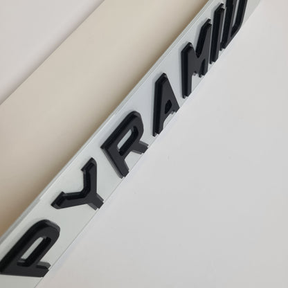 King Pyramid Plate - SHOW PLATE ANY TEXT