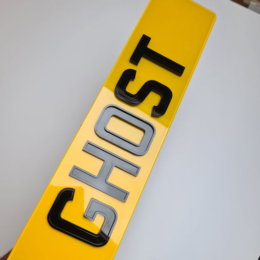 Ghost Plate 2 - SHOW PLATE ANY TEXT