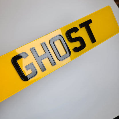 Ghost Plate 2 - SHOW PLATE ANY TEXT