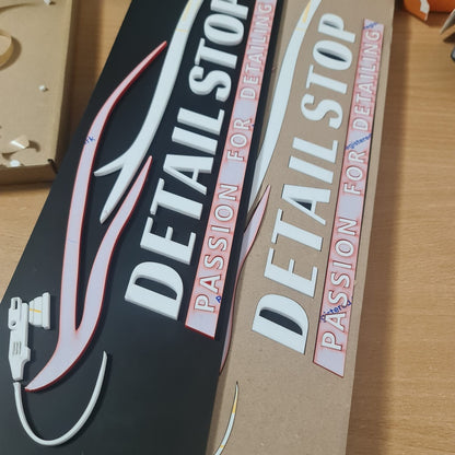 Custom logo Plate