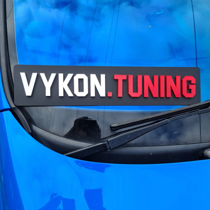 Custom logo Plate